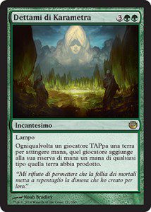 Dettami di Karametra / Dictate of Karametra