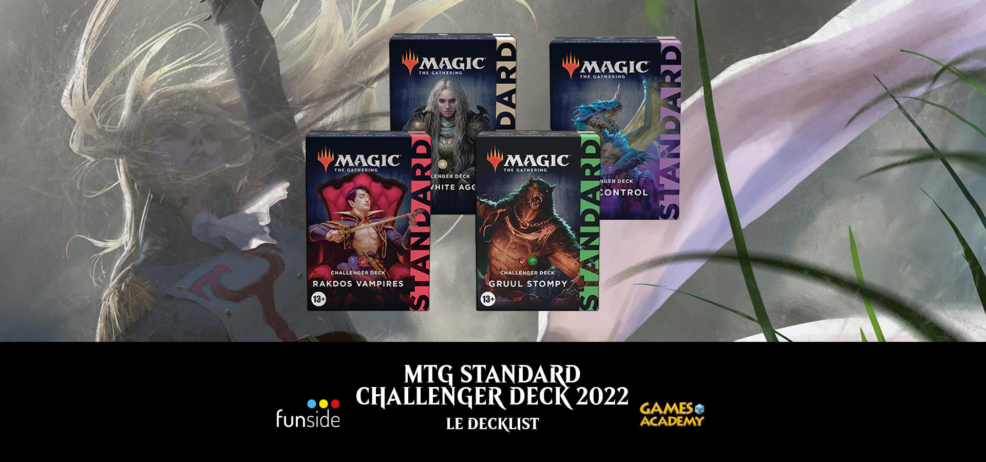 Magic The Gathering – Deck Challenger 2022 Rakdos Vampires (Noir-Rouge) – Prêt à Jouer