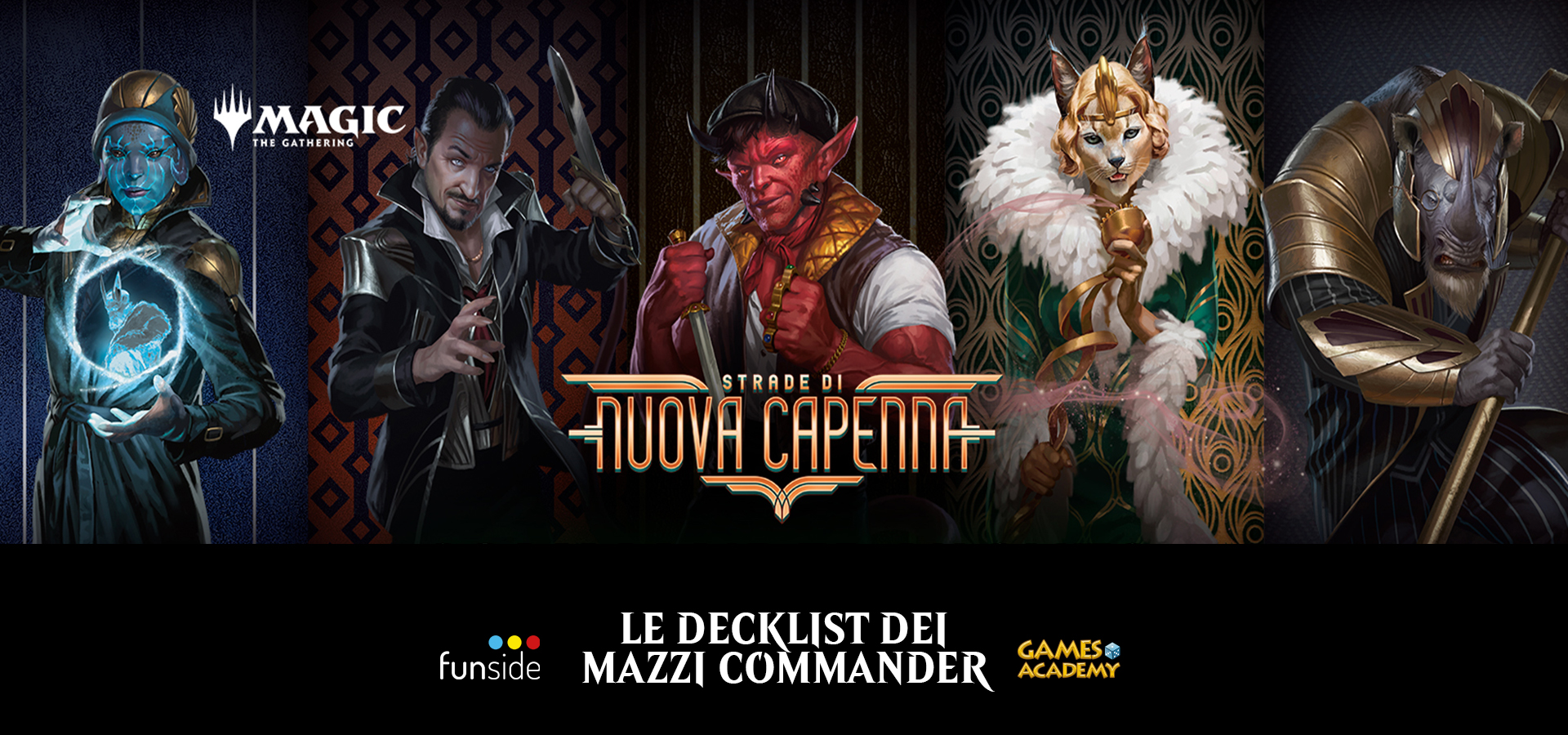Strade di Nuova Capenna - Le Decklist dei Mazzi Commander